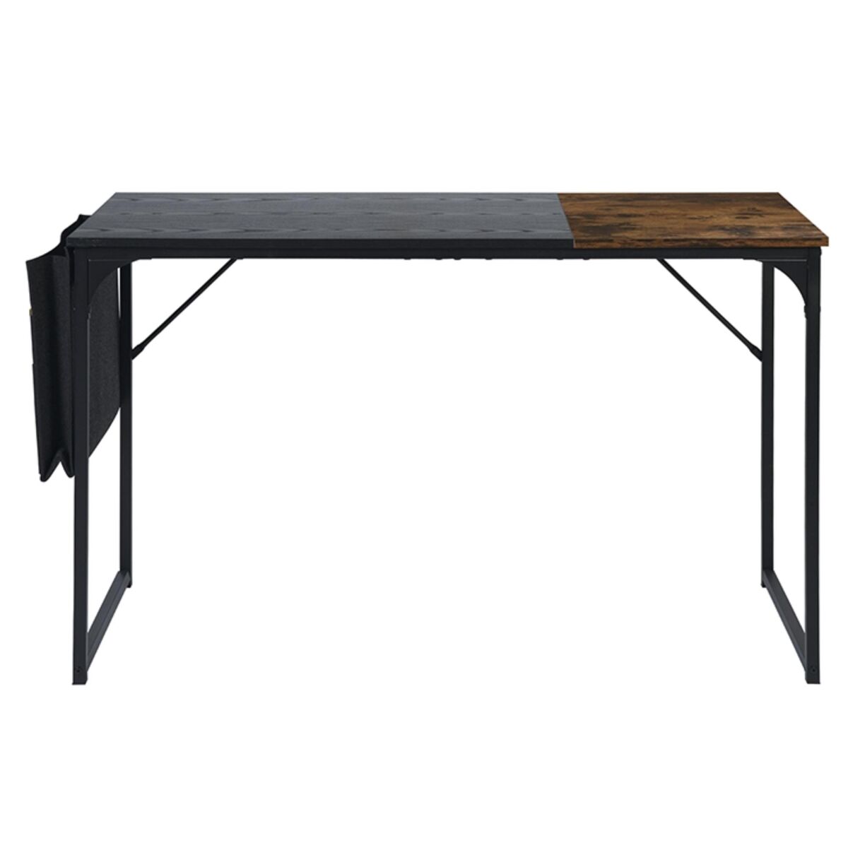Mesa dobrável vintage well home com porta-documentos