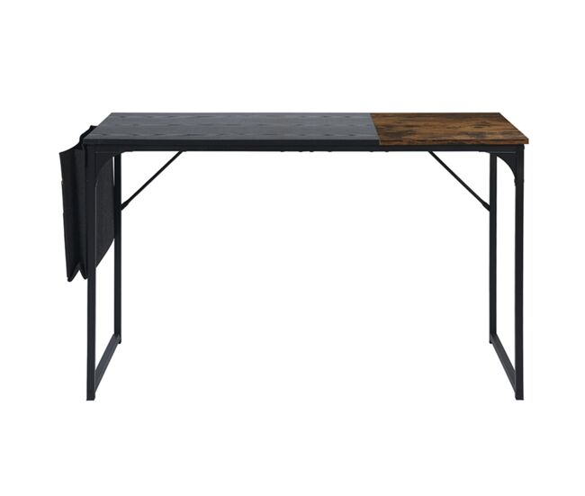 Mesa dobrável vintage well home com porta-documentos