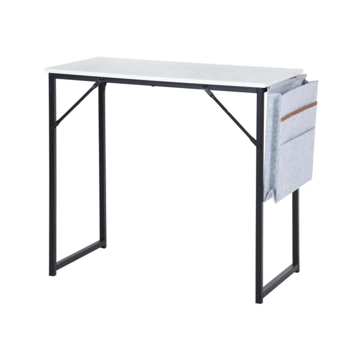 Mesa de escritório well home com porta-documentos