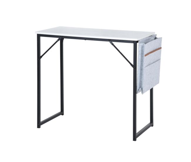 Mesa de escritório well home com porta-documentos