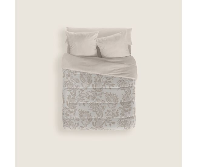 Naturals - edredom nórdico estampado cama 150 - 100% poliéster microfibra - 300g - poeme