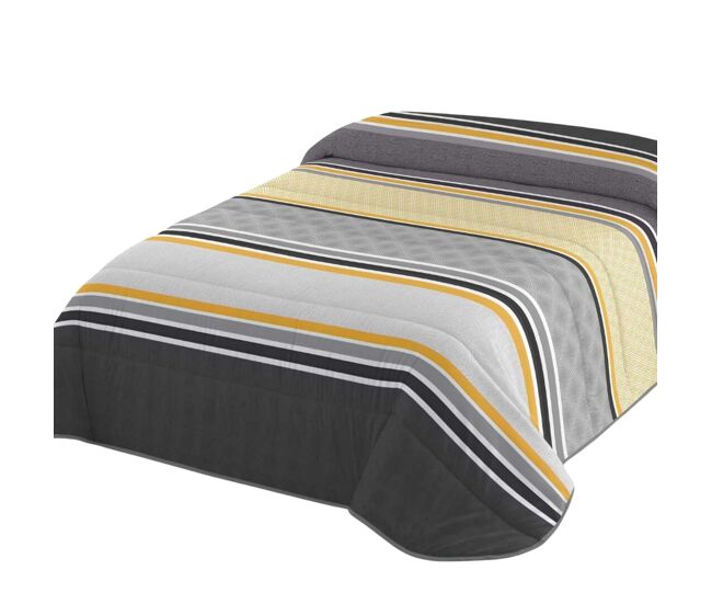Naturals - edredão nórdico estampado - 200 gramas - cama 180 - lineas texturas