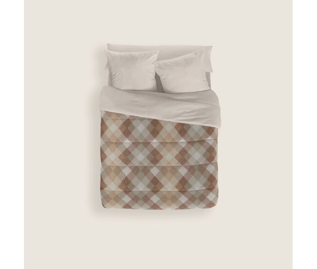 Naturals - edredom nórdico estampado cama 180 - 100% poliéster microfibra - 300g - alexander