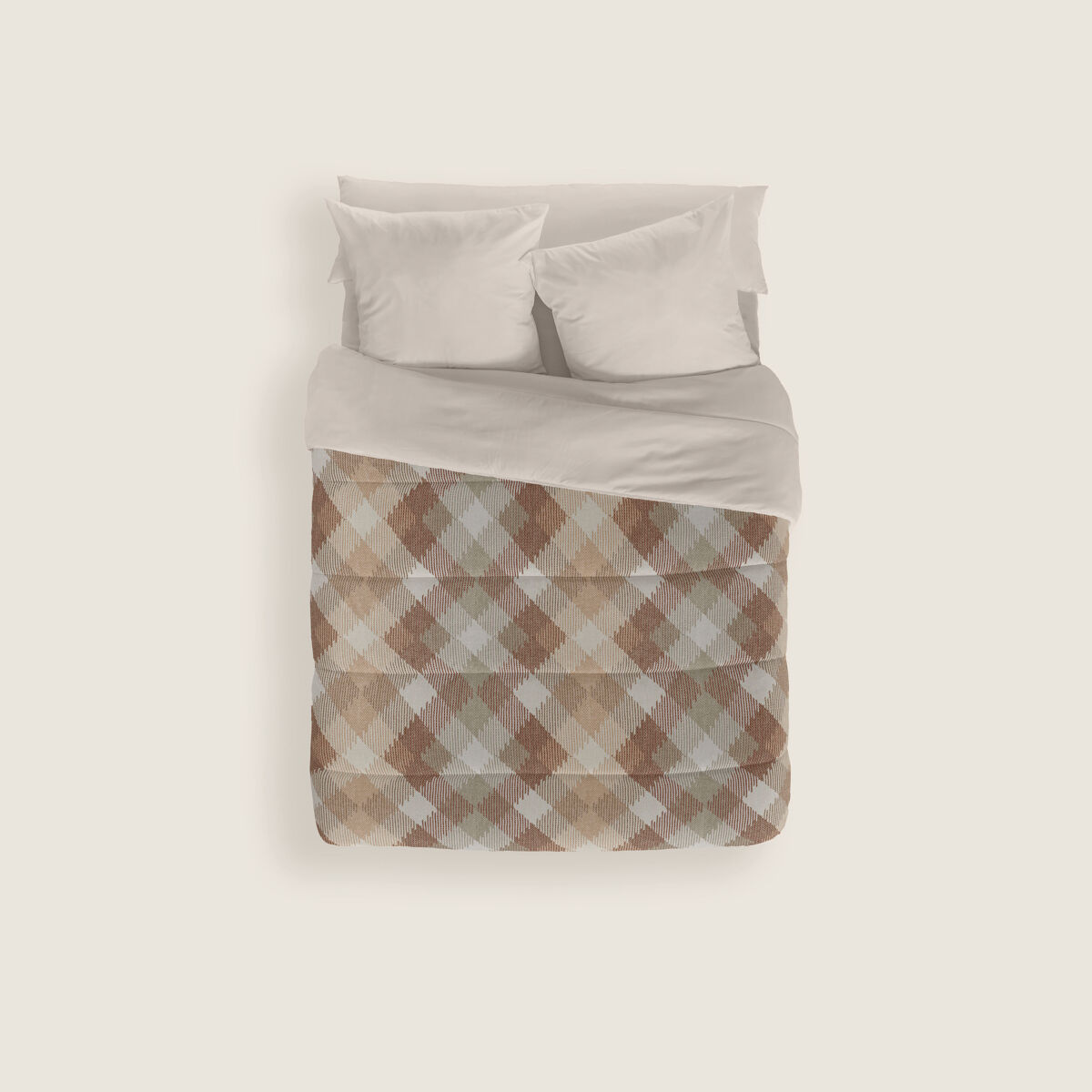 Naturals - edredom nórdico estampado cama 90 - 100% poliéster microfibra - 300g - alexander