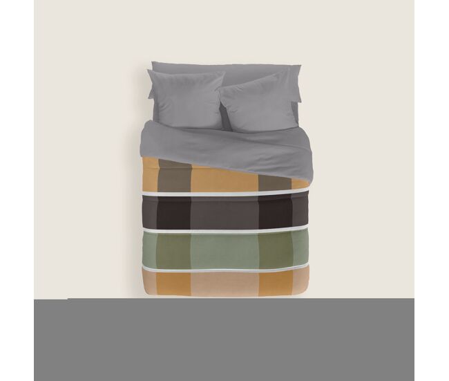 Naturals - edredom nórdico estampado cama 150 - 100% poliéster microfibra - 300g - declan