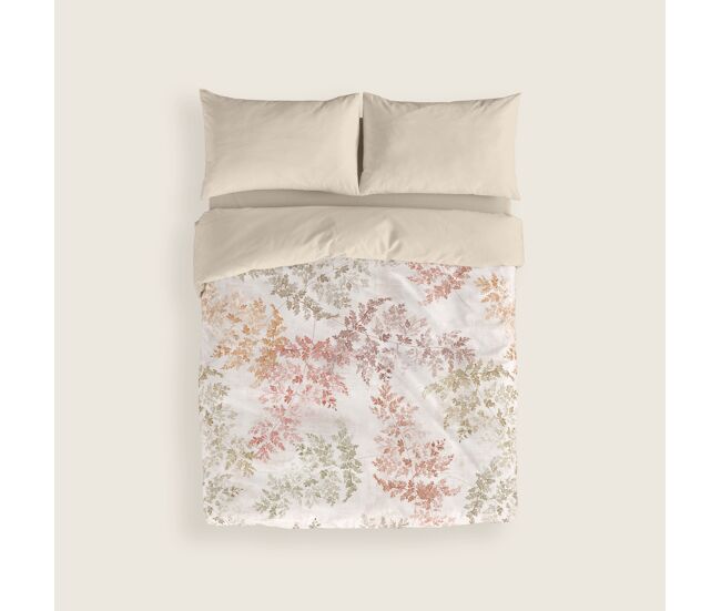 Naturals - capa de edredão estampada cama 135 - algodão extra macio - inclui 1 ou 2 fronhas - highlands