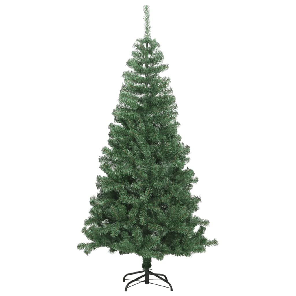 árvore de natal - pinheiro de natal artificial com suporte 120 cm 230 ramos