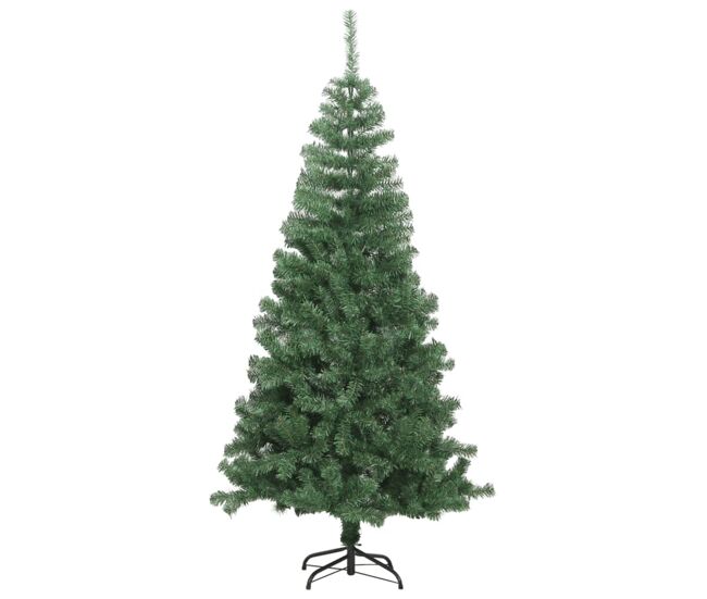 árvore de natal - pinheiro de natal artificial com suporte 120 cm 230 ramos