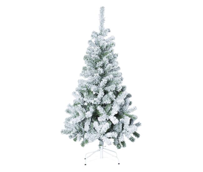 árvore com efeito de neve well home