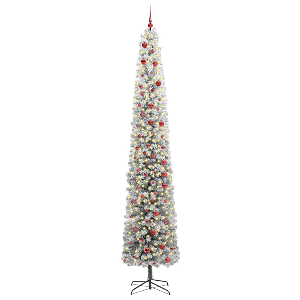 árvore de natal - pinheiro de natal artificial verde 300 cm pvc e aço e plástico