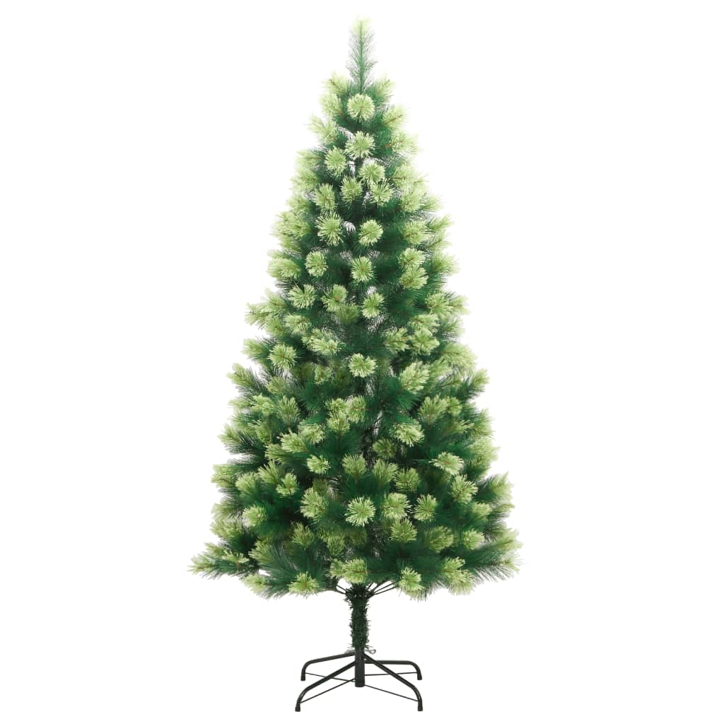 árvore de natal - pinheiro de natal artificial articulada com suporte 150 cm