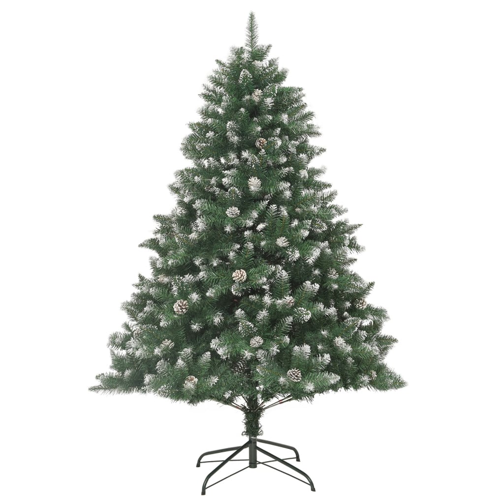 árvore de natal - pinheiro de natal artificial com suporte 210 cm pvc