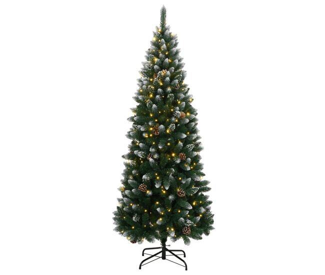 árvore de natal - pinheiro de natal artificial com 150 luzes led 120 cm