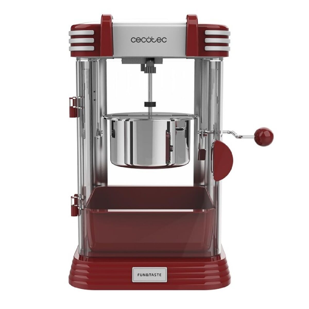 Máquina de pipocas cecotec fun&taste p’corn classic 300 w vermelho