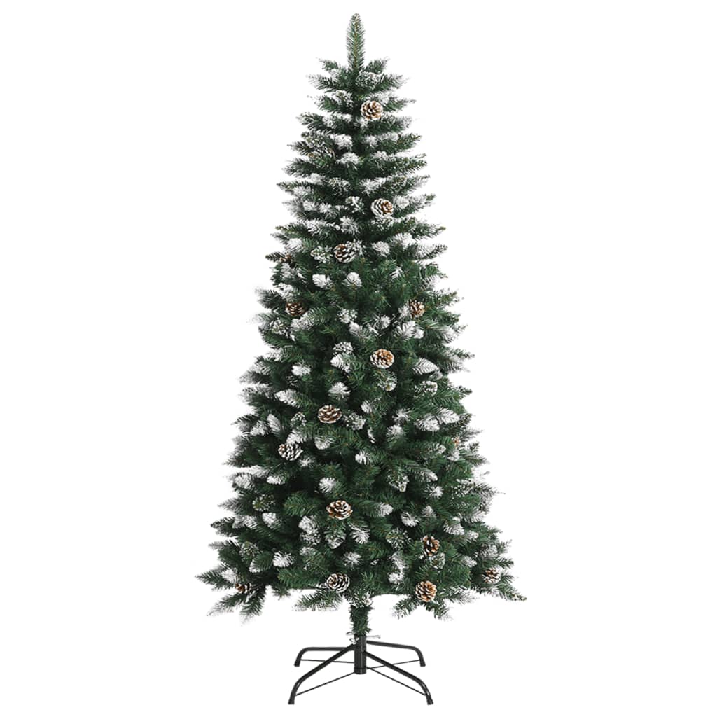 árvore de natal - pinheiro de natal artificial com suporte 120 cm pvc verde