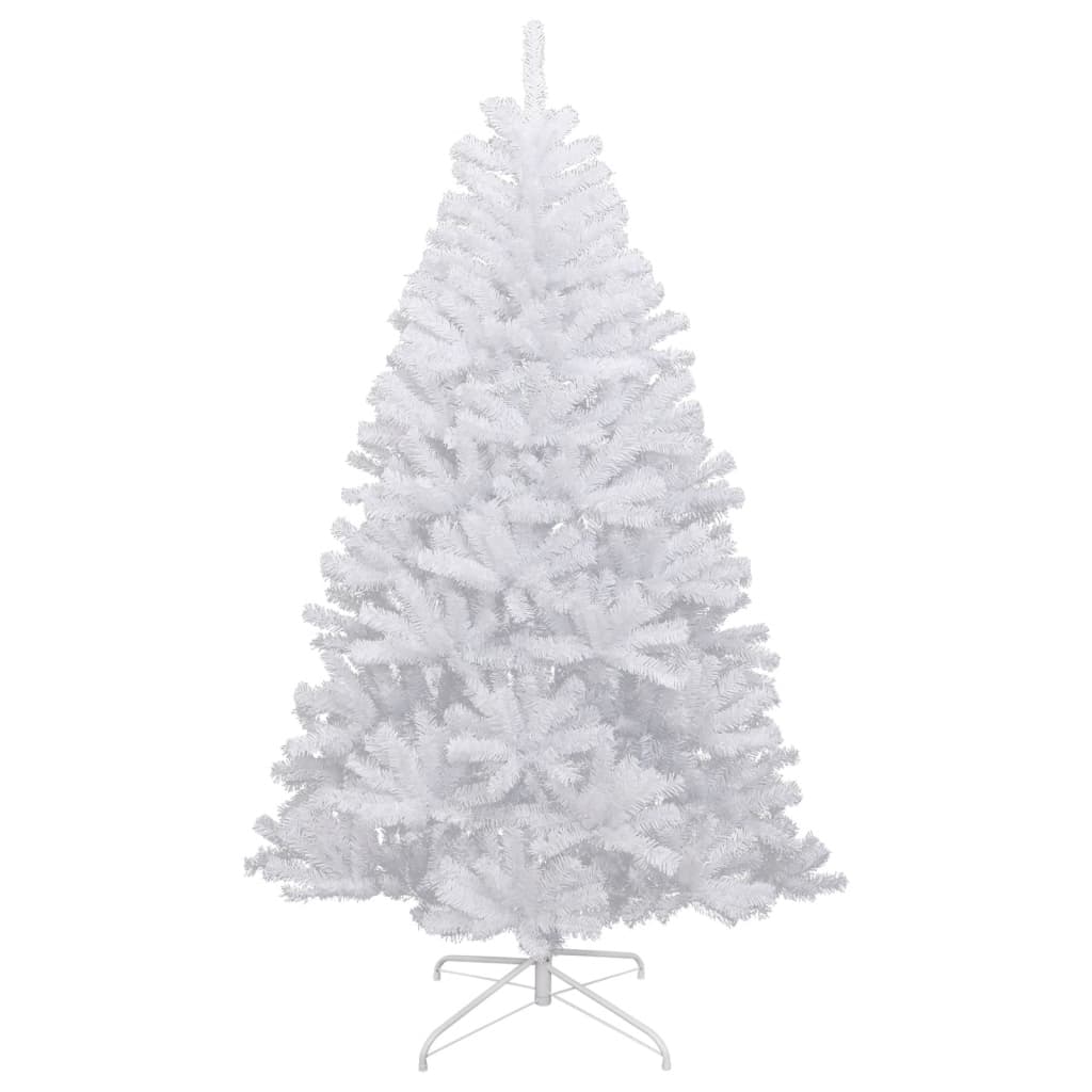 árvore de natal - pinheiro de natal artificial articulada c/ flocos de neve 120 cm