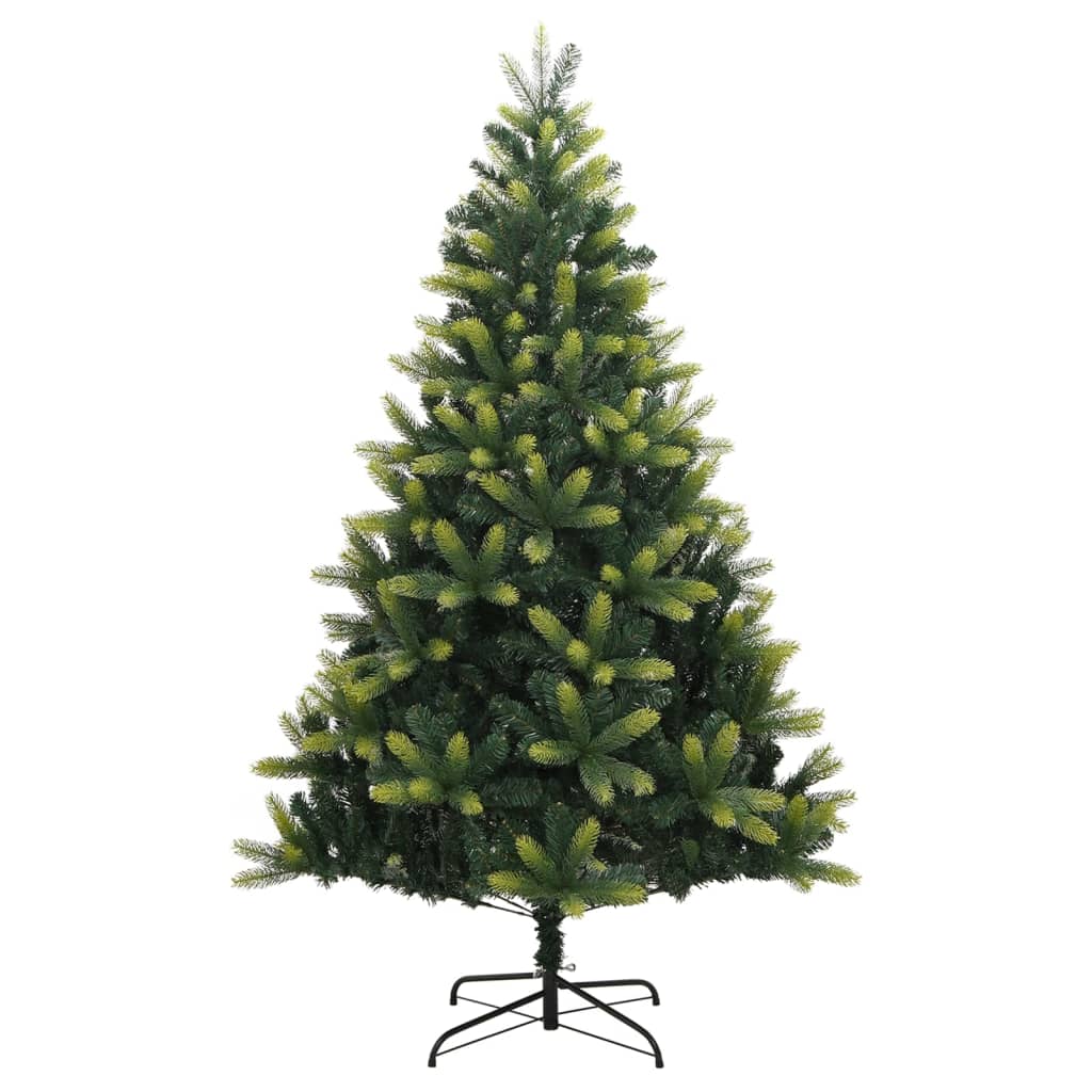 árvore de natal - pinheiro de natal artificial articulada com suporte 150 cm