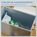 Comedouro Elevado para Cães MDF e Aço Inoxidável PawHut Comedouro Elevado para Cães MDF e Aço Inoxidável PawHut Cinza