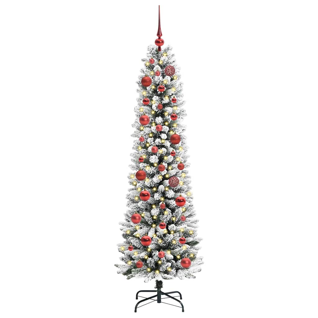 árvore de natal - pinheiro de natal artificial com 150 leds verde e branco 150 cm