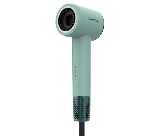 Secador de cabelo compacto e leve cecotec drynova 3in1 mint. 1600w, 110000rpm, motor brushless