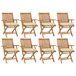 8 pcs cadeiras de jardim - Cadeiras de exterior 8 pcs cadeiras de jardim - Cadeiras de exterior Branco