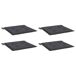 Almofadões de cadeira - Almofadas de exterior 4 pcs Almofadões de cadeira - Almofadas de exterior 4 pcs Antracite