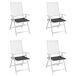 Almofadões de cadeira - Almofadas de exterior 4 pcs Almofadões de cadeira - Almofadas de exterior 4 pcs Antracite