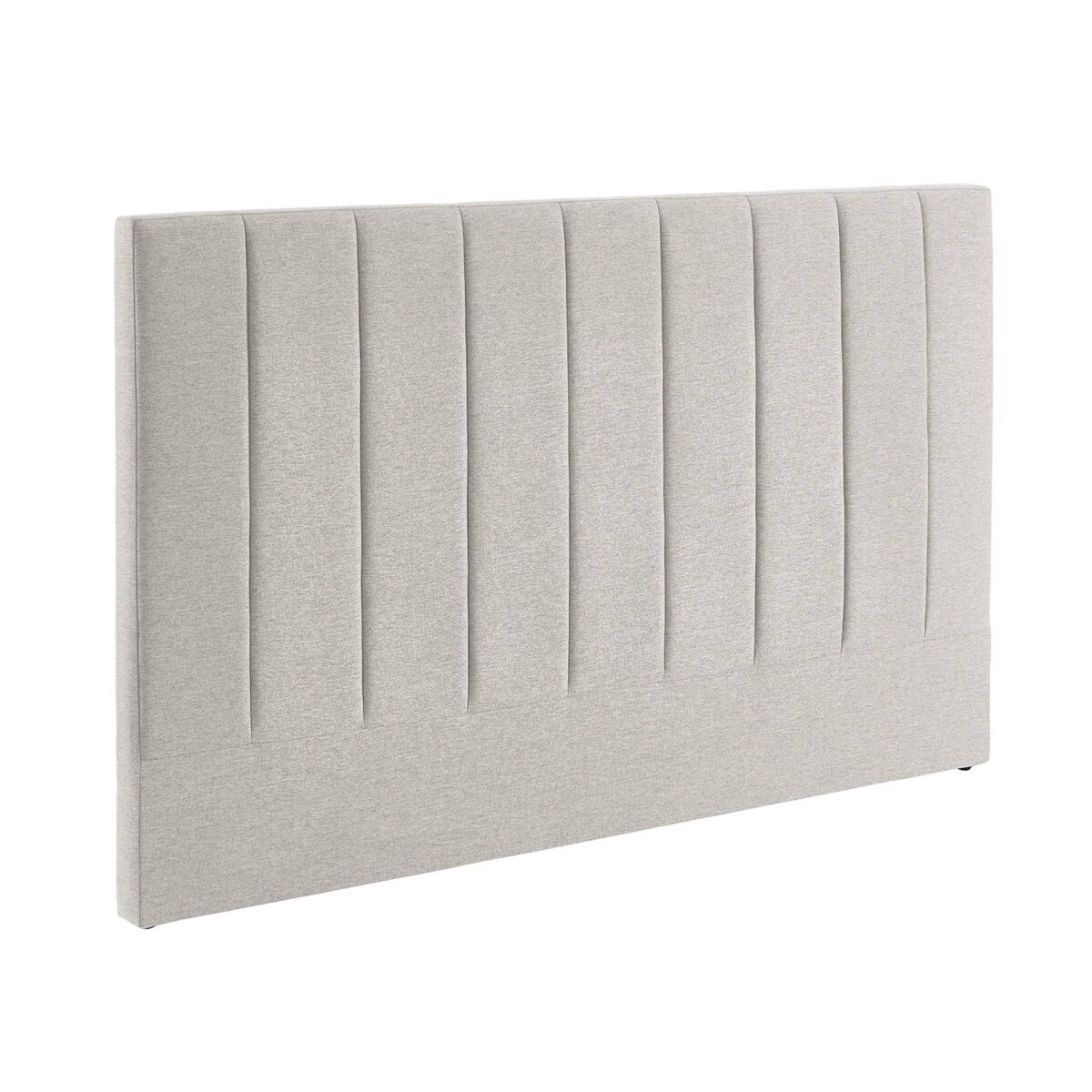 Cabeceira para cama casal revestimento tecido, 160cm, cole, cinza claro, 170x8x105 cm