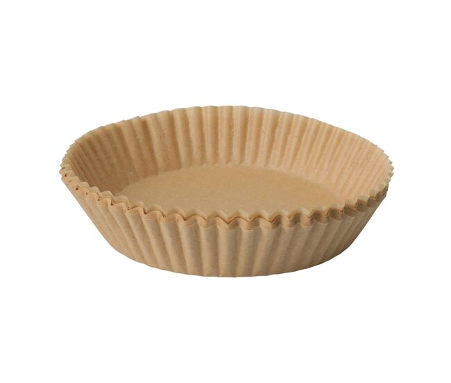Conjunto de 50 folhas redondas de papel manteiga para fritadeira a ar
