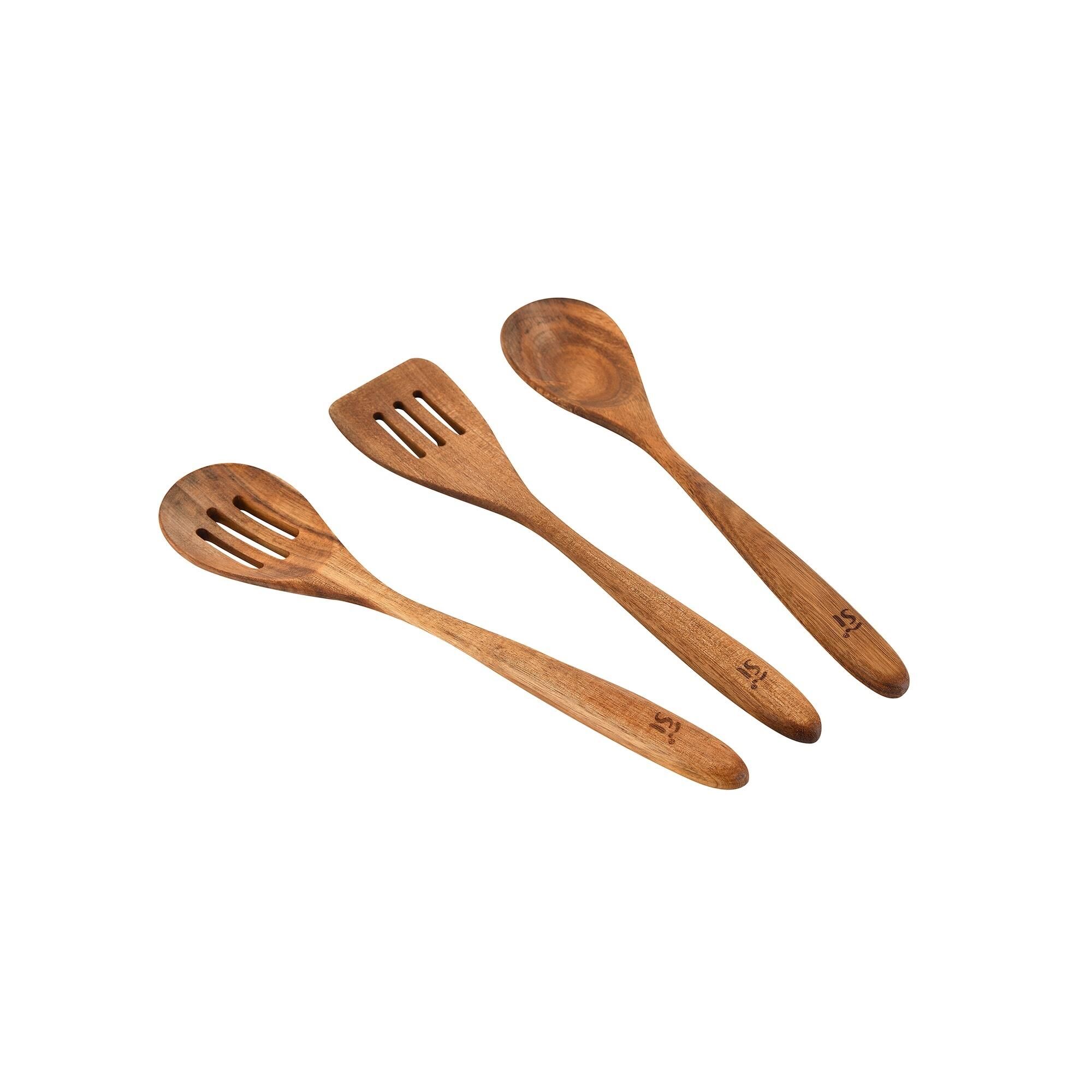 Conjunto de utensílios de cozinha San Ignacio COMPACT em madeira