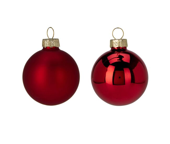 Conjunto well home com 16 bolas de natal