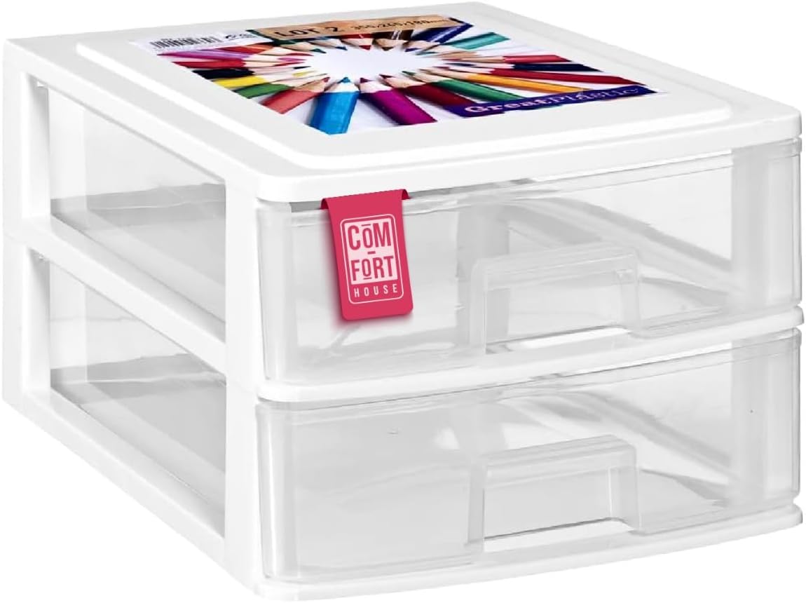 Gaveteiro Empilhável de Plástico