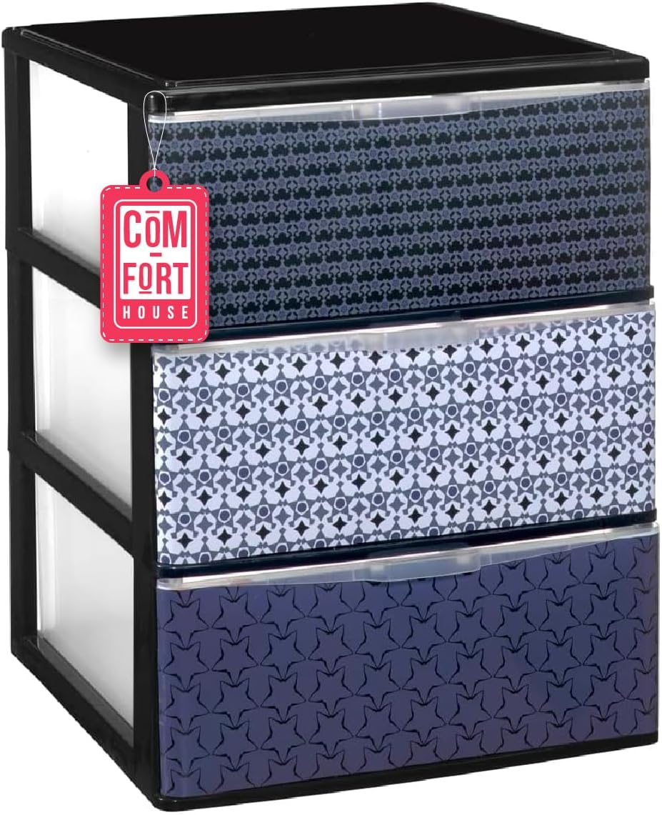 Gaveteiro Empilhável de Plástico | Modelo Iris | Design Mosaico