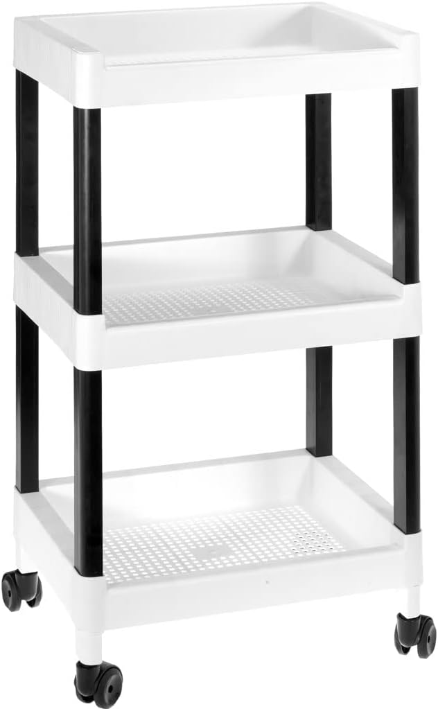 Carrinho Multifuncional com Rodas - 3 Níveis