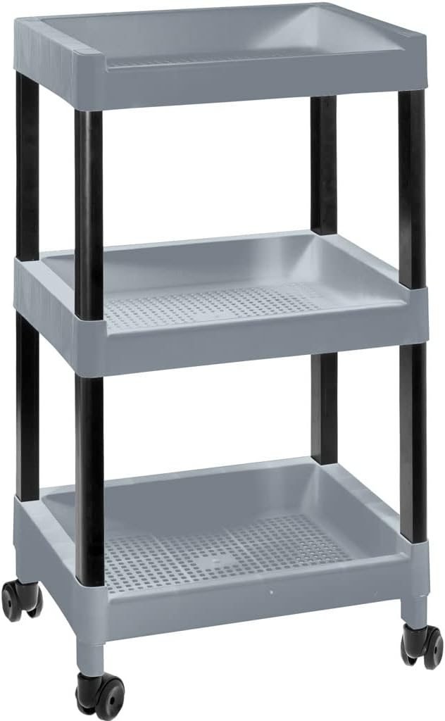 Carrinho Multifuncional com Rodas - 3 Níveis