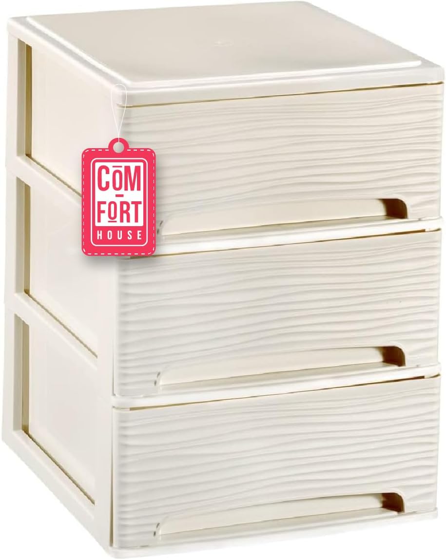 Gaveteiro Empilhável de Plástico | Modelo Ondas