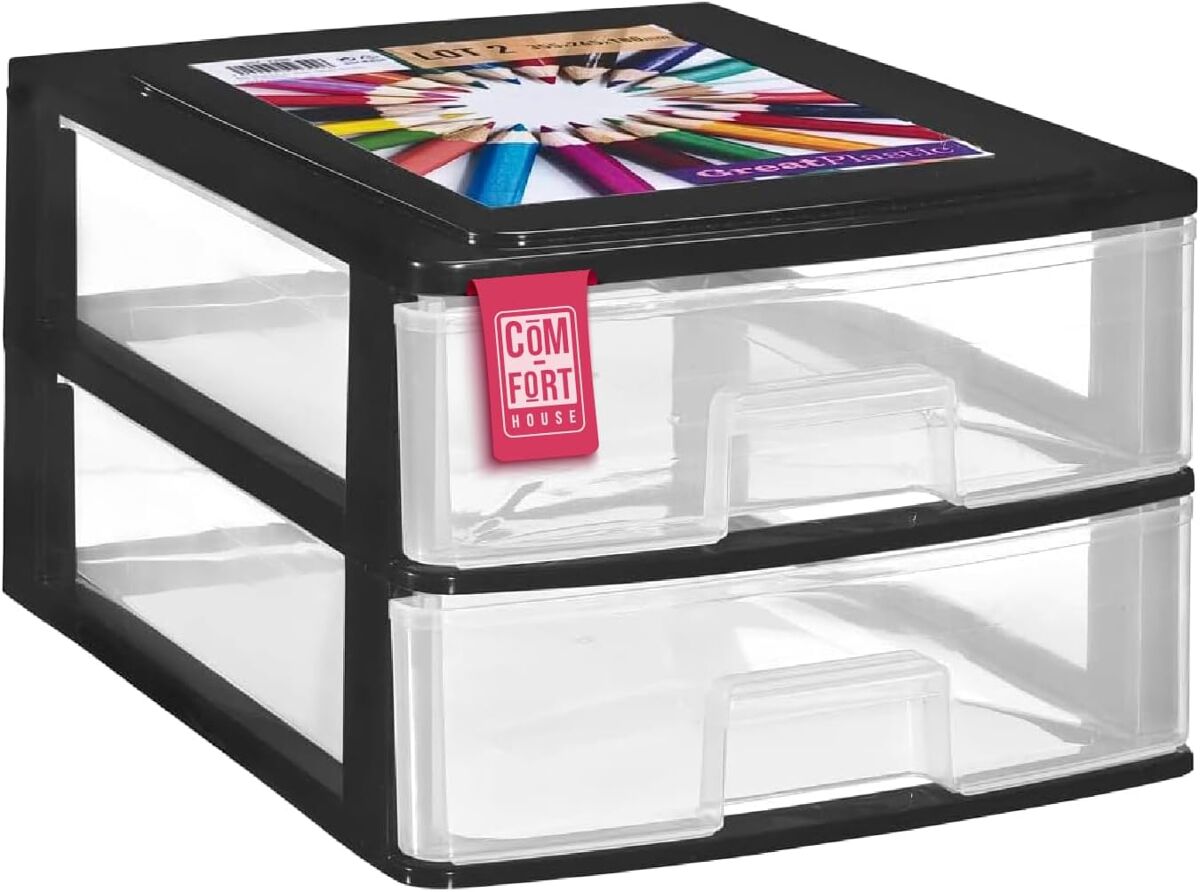 Gaveteiro Empilhável de Plástico