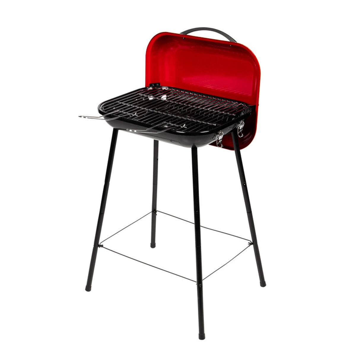 Somagic - churrasqueira a carvão portátil holiday grill