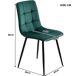 Conjunto de mesas e cadeiras de sala de jantar 100x100 Conjunto de mesas e cadeiras de sala de jantar 100x100 Verde