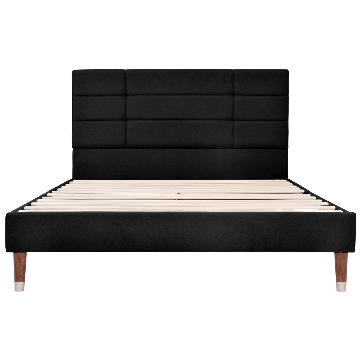 Camas de casal 141x209 Preto