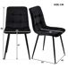 Conjunto de mesas e cadeiras de sala de jantar 120x80 Conjunto de mesas e cadeiras de sala de jantar 120x80 Preto
