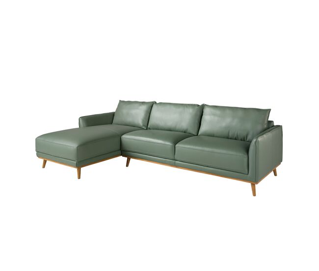 Angel cerda sofá chaise longue esquerda pele