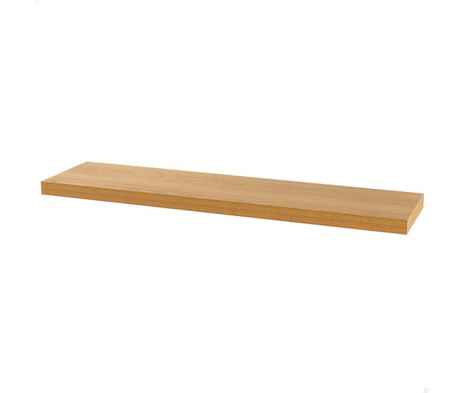 Max home prateleira de parede em madeira 100x23x4 cm