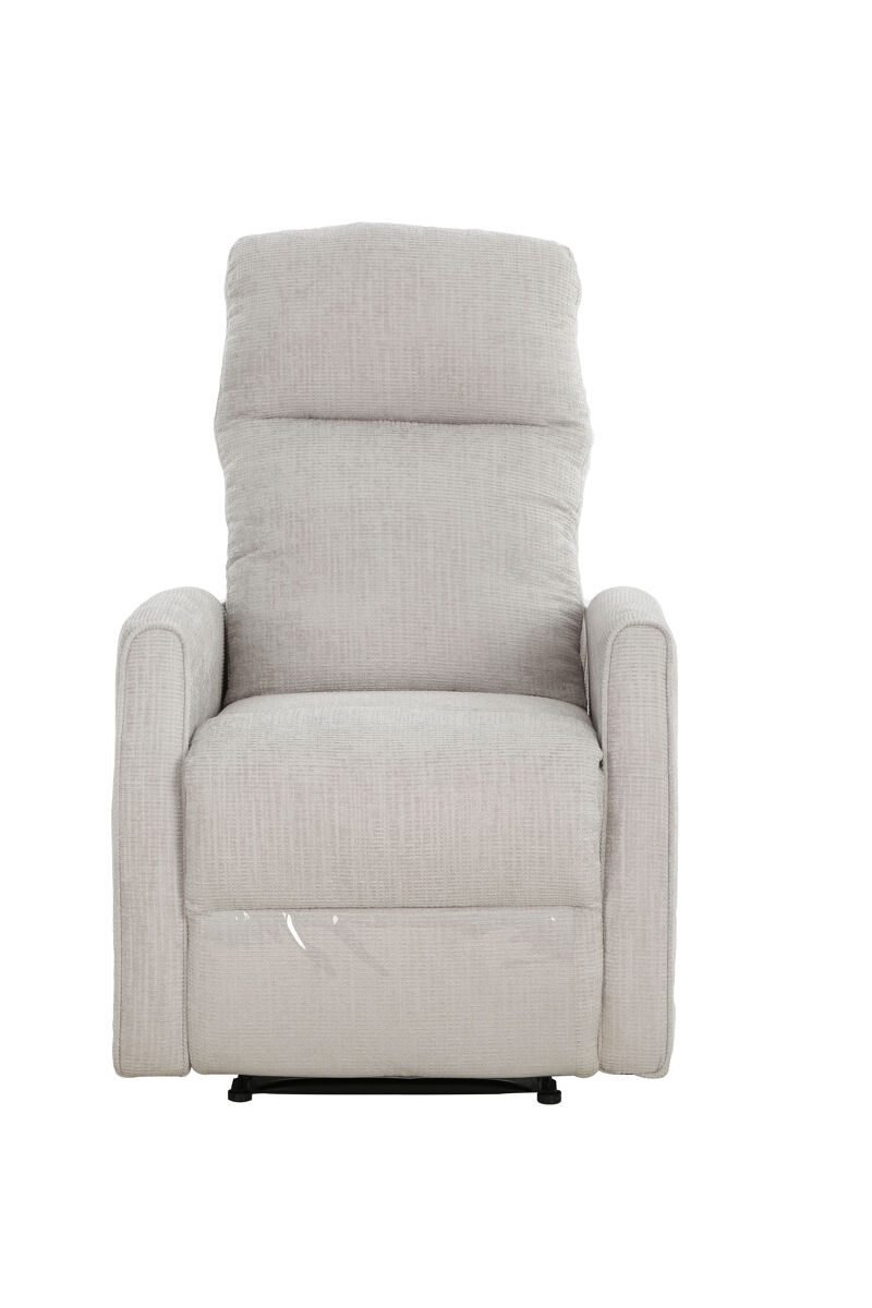 Poltrona relax com sistema de reclinação manual e máximo grau de inclinação. possui 3 posições para maior conforto: sentado, semi-reclinado e