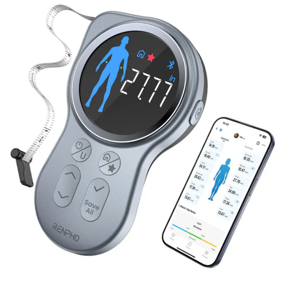 Fita Métrica Inteligente SMART TAPE MEASURE+