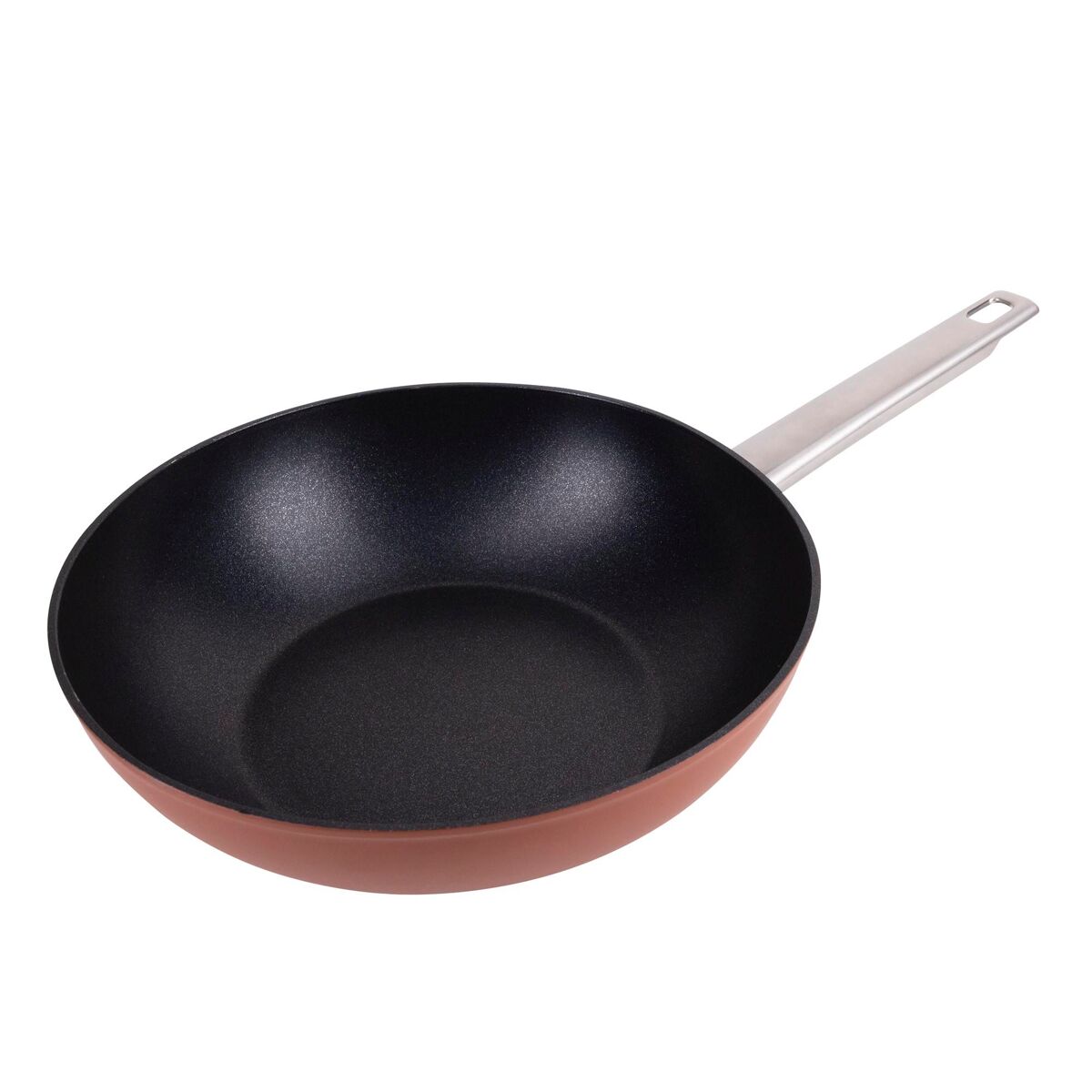 San ignacio agros wok ø28x7,8cm em alumínio forjado