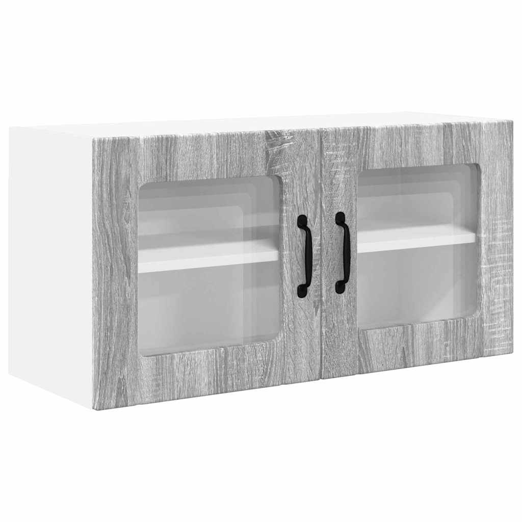 Armário de cozinha suspenso - armario de cocina colgante cinza sonoma 80 x 31 x 40 cm