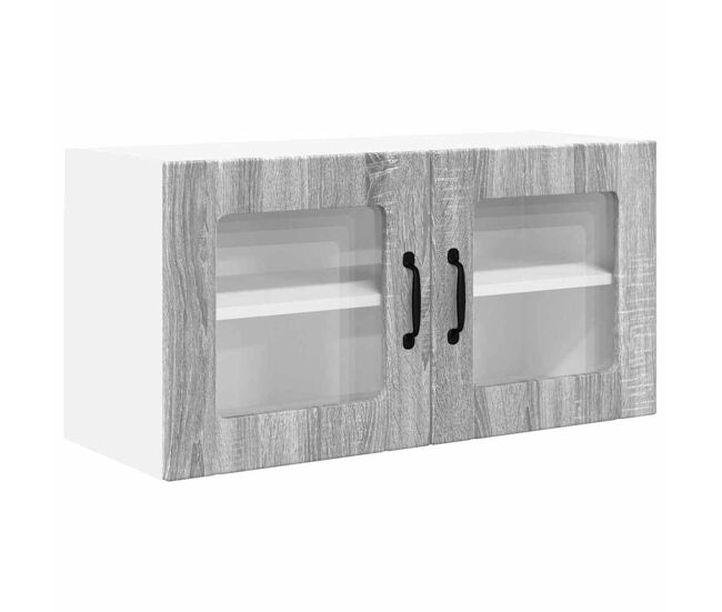 Armário de cozinha suspenso - armario de cocina colgante cinza sonoma 80 x 31 x 40 cm