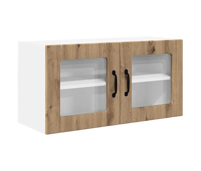 Armário de cozinha suspenso - armario de cocina colgante carvalho artesanal 80 x 31 x 40 cm