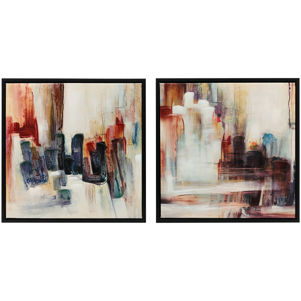 Quadros Decorativos Tela, Plástico HOMCOM, casa - decoração